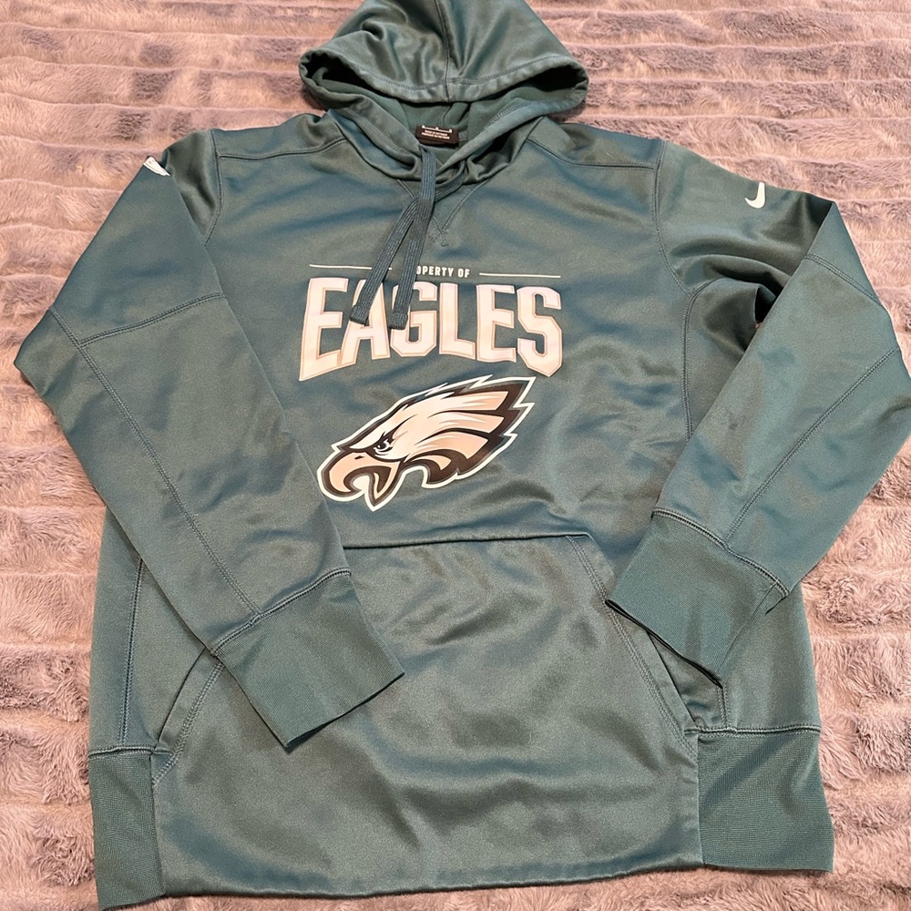 Nike Philadelphia Eagles Teal Pullover Hoodie